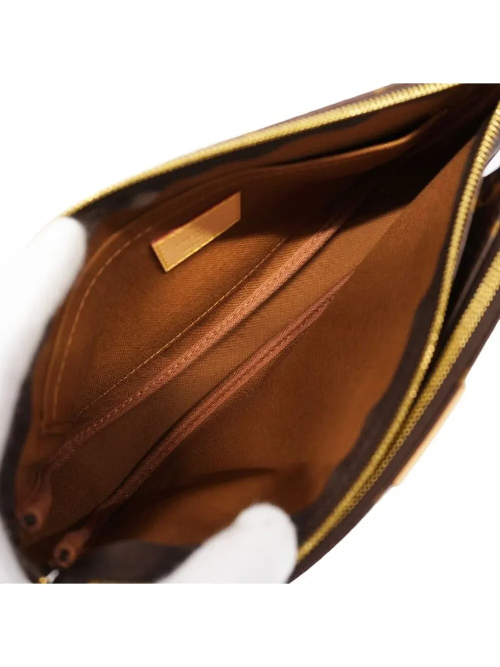 Louis Vuitton Shoulder Bag Monogram Multi Pochette Accessoires Khaki Brown